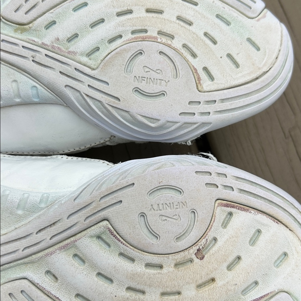 Nfinity Evolution Leather/Sateen White Cheer Shoe… - image 6